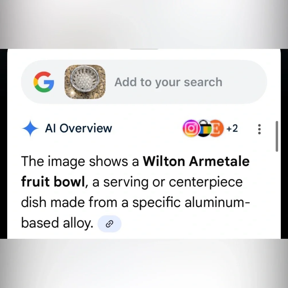 Wilton Armatel Fruit Bowl -Mich Oregon Washington Calif  Cherries are the Best